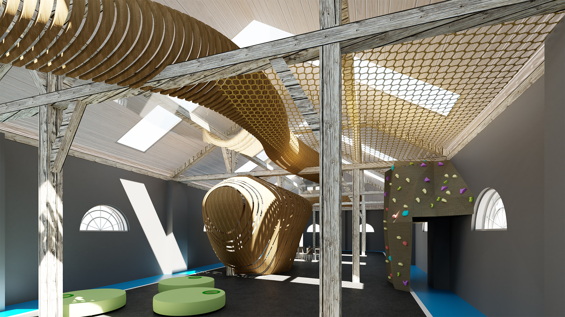 strohecker&partner-architekten-anexia-Haferdepot-Playroom-render