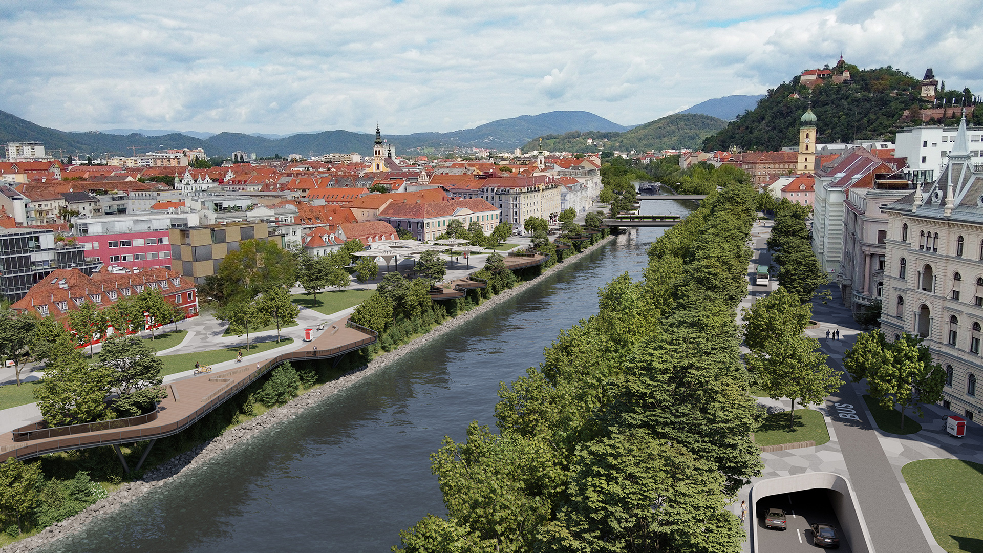 strohecker&partne-architekten-Murufer-murkai_Flug_neutral