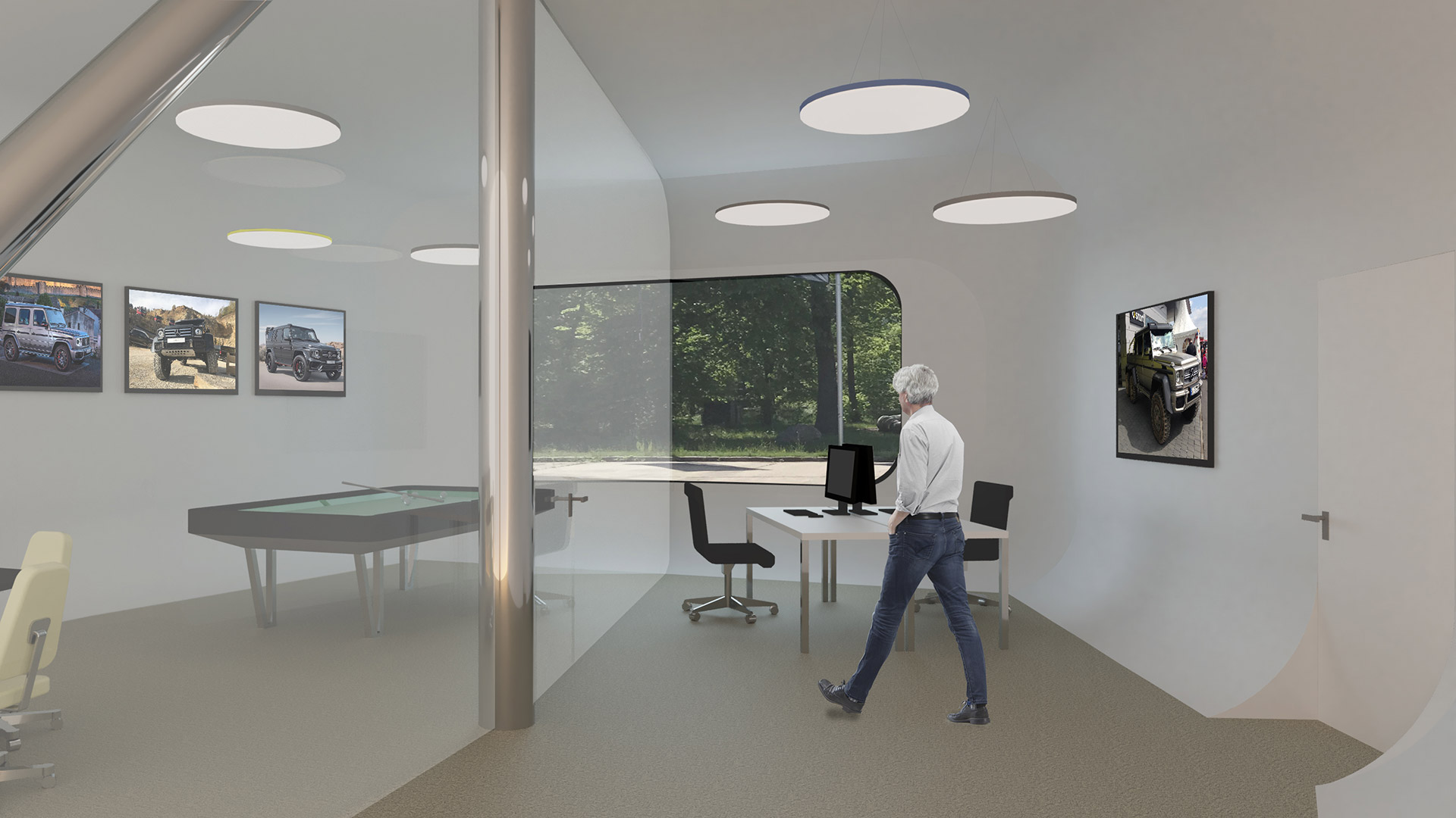 mercedes-Büro-Innen