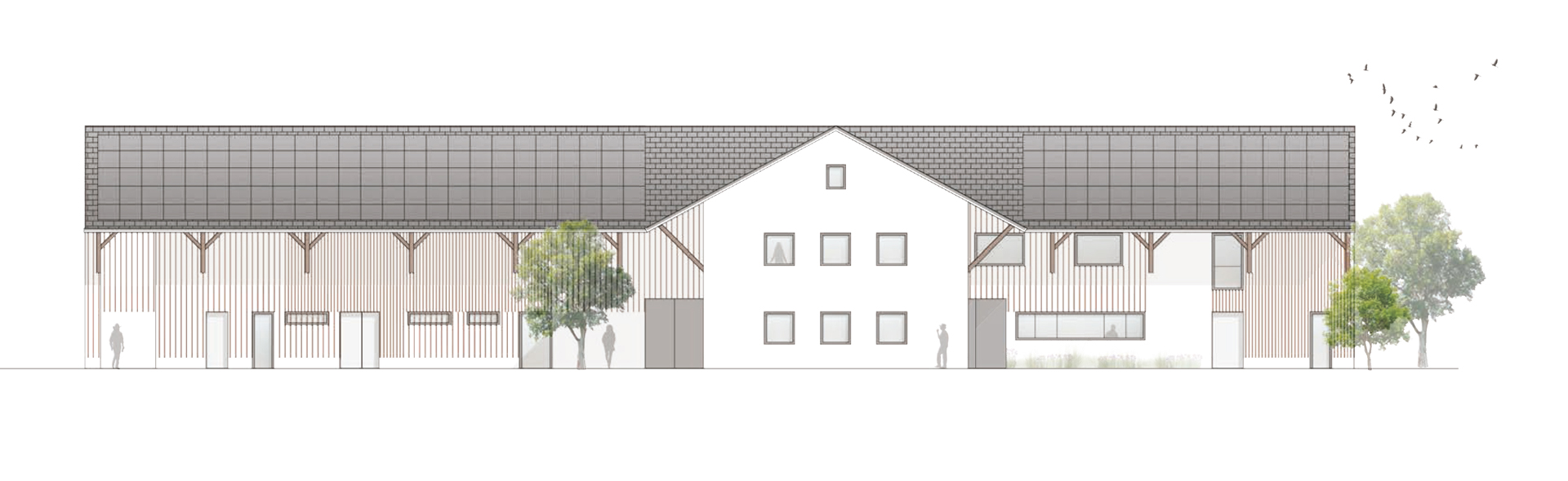 strohecker-architects-Klessheim_Ansicht-Süd